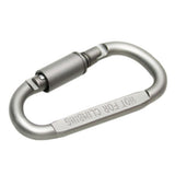 5 Piece Carabiner Set Hard Aluminum Keychain Clip Hook