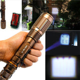 Ultra Bright 3000 LED Tactical Flashlight with Rechargeable Batteries and Charger