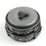 Outdoor Cookware - Pot, Pan, Bowls, Spoon, Cleaning Sponge